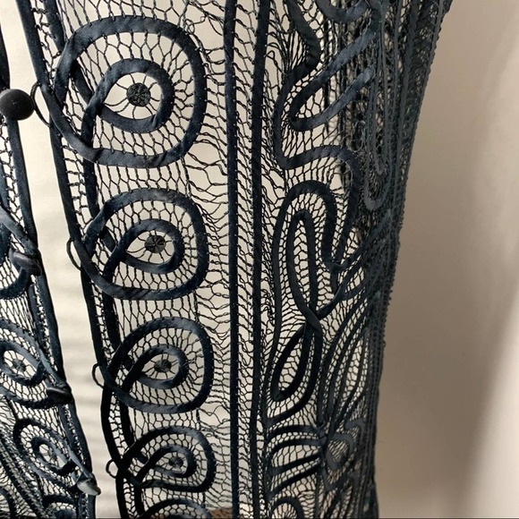 Vintage Silk box unique vest large - Picture 10 of 13